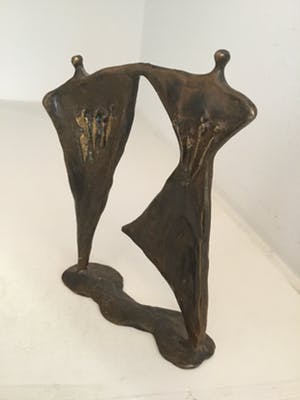 Corry Ammerlaan - Sculptuur “ Samen “ kopen? Bied vanaf 20!
