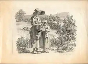 Jacob Ernst Marcus - landelijke scene in de zomer verkauft für € 10!