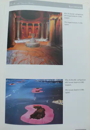 Christo - Vier uitgaven van Christo en Jaenne Claude, samen met 12 kunstkaarten kopen? Bied vanaf 50!