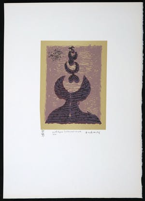 Pierre Alechinsky - Litho, Politique Internationale kopen? Bied vanaf 1!
