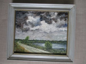 Niet of onleesbaar gesigneerd - Ingelijst schilderij Peel bij Horst kopen? Bied vanaf 10!