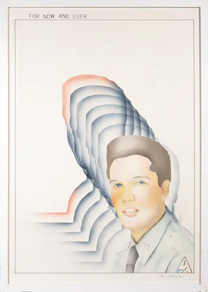 Theo Wolters - Airbrush op papier, For now and ever - Ingelijst kopen? Bied vanaf 1!