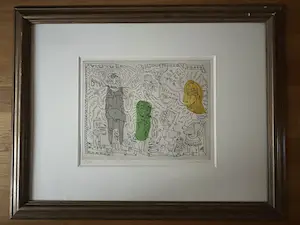 Lucebert - KLEURENETS/AQUATINT “HEDEN MIJN, MORGEN DIJN. kopen? Bied vanaf 222!