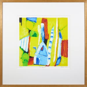Saskia Bremer - Zeefdruk, New age b.3. - Ingelijst kopen? Bied vanaf 1!