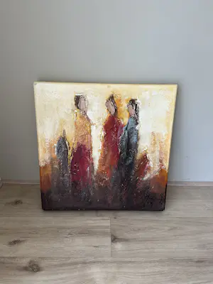 AcheterJochem de Graaf - Abstracte Figuren in Warme Tinten? Enchérissez de 80!