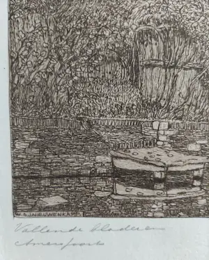 Wijnand Otto Jan Nieuwenkamp - Vallende bladeren, Amersfoort kopen? Bied vanaf 250!