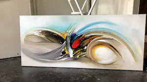 Gena - Abstract “ Storm” kopen? Bied vanaf 250!