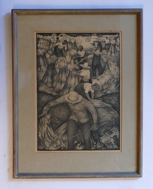 Willem van den Berg - Willem van den Berg, Lithografie, De oogst kopen? Bied vanaf 40!