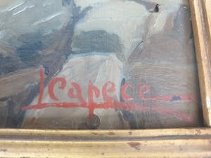 Niet of onleesbaar gesigneerd - L capece kopen? Bied vanaf 1!