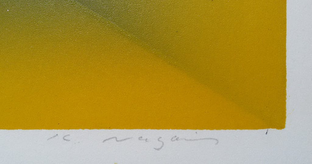 Kenji Nagai - Harmonisch abstract, zeefdruk (groot) kopen? Bied vanaf 75!