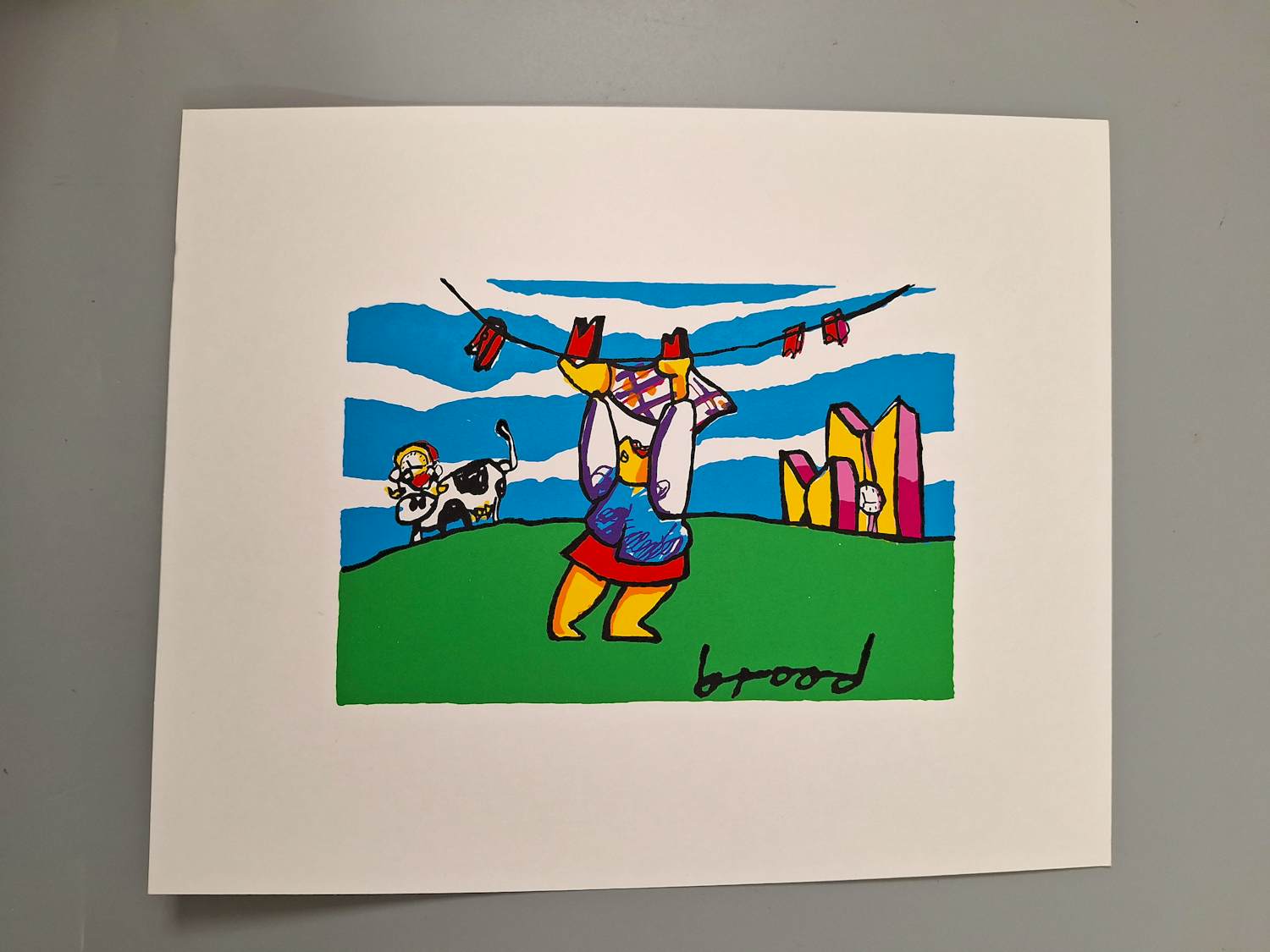 Herman Brood - De wasvrouw verkocht voor € 1!