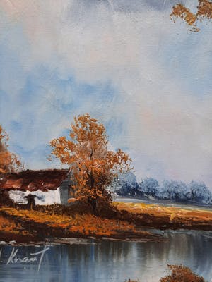 Henner Knauf - Klassiek landschap kopen? Bied vanaf 10!