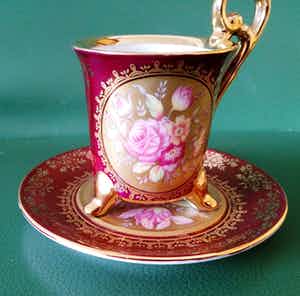 Ohashi China 1932 made in Japan kop en schotel verkocht voor € 1!