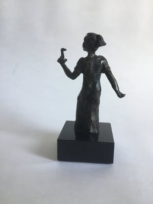 Brons (Onbekend) - Meisje met kaars kopen? Bied vanaf 10!