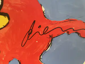 Peter Diem - Keramisch wandbord "Koe" Limited Edition 12/250 - Keramiek Schoonhoven kopen? Bied vanaf 20!