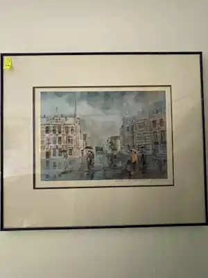 Leo Wisselink - Banstraat/hoek Sweelinckplein vendu pour 150€ !