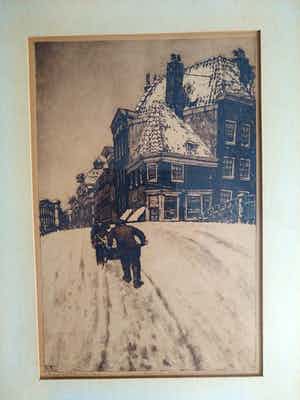 Cornelis Brandenburg - Brug Lijnbaansgracht-Egelantiersgracht verkocht voor € 50!