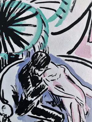 Kees van Dongen - De kus 1925 kopen? Bied vanaf 325!