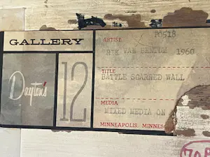 Rik van Bentum - BATTLE SCARRED WALL kopen? Bied vanaf 400!