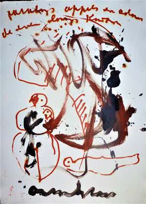 Anton Heyboer - Paradijs appels en Adam die even langs kwam verkocht voor € 320!