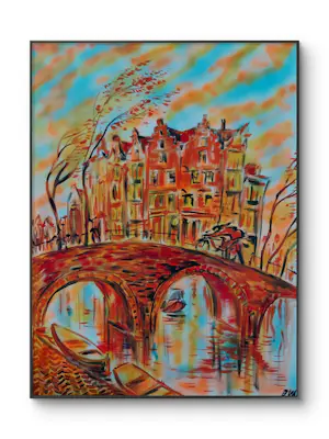 Elva Polyakova - Windy Amsterdam + Tulips kopen? Bied vanaf 100!