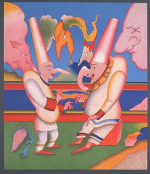 Mikhail Chemiakin - Litho, Zonder titel kopen? Bied vanaf 1!