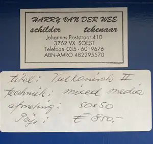 Harry van der Wee - veel kanisoh 1 en 2 kopen? Bied vanaf 400!