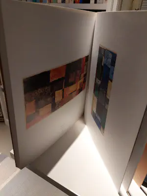 Jan Miechels - collage uniek werk + boek Jan Miechels Het andere kijken kopen? Bied vanaf 1!