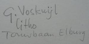 Gijs Voskuyl - Litho: Elburg kopen? Bied vanaf 45!