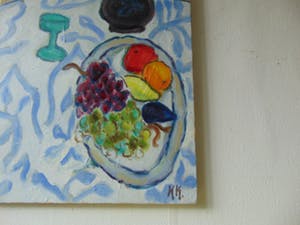 Keimpe Kootstra - Stilleven met fruitschaal. kopen? Bied vanaf 175!