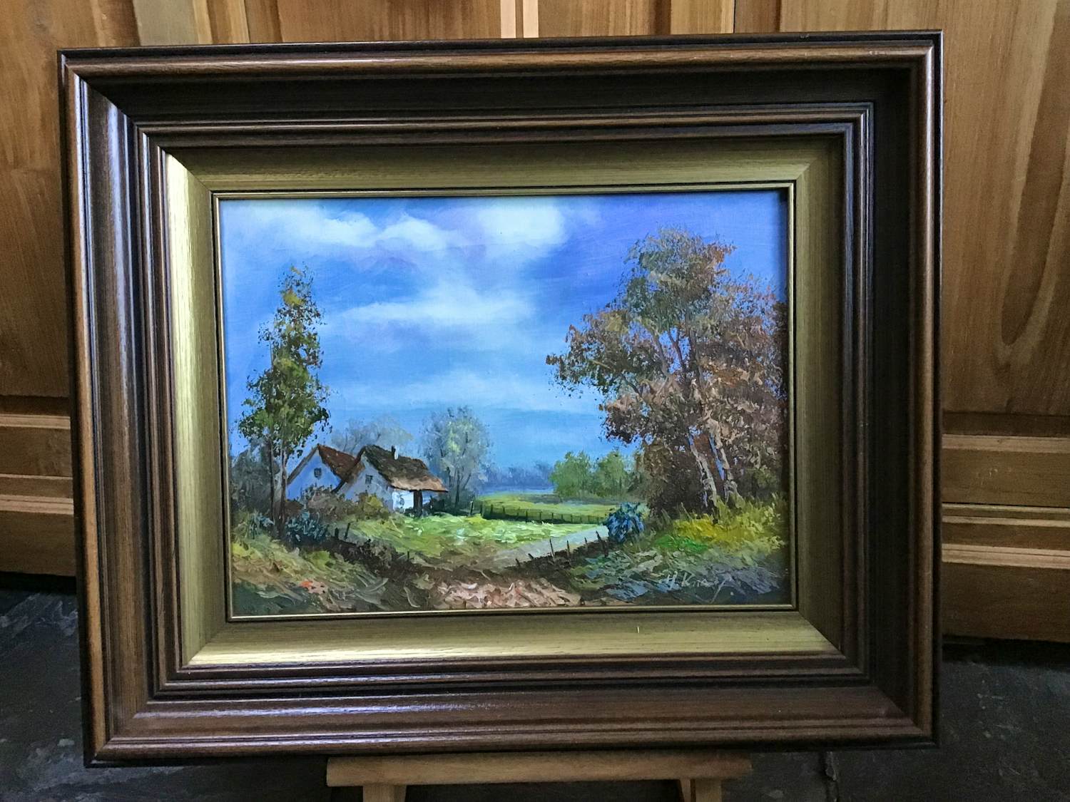 Henner Knauf - Landschapje kopen? Bied vanaf 1!