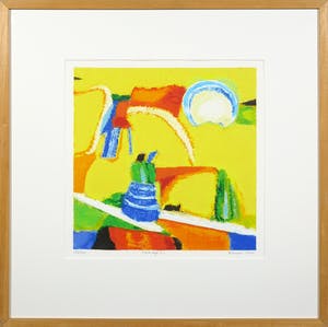 Saskia Bremer - Zeefdruk, New age a.1. - Ingelijst kopen? Bied vanaf 1!