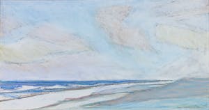 Paul Overhaus - Krijttekening op papier, Zonder titel - Ingelijst kopen? Bied vanaf 50!