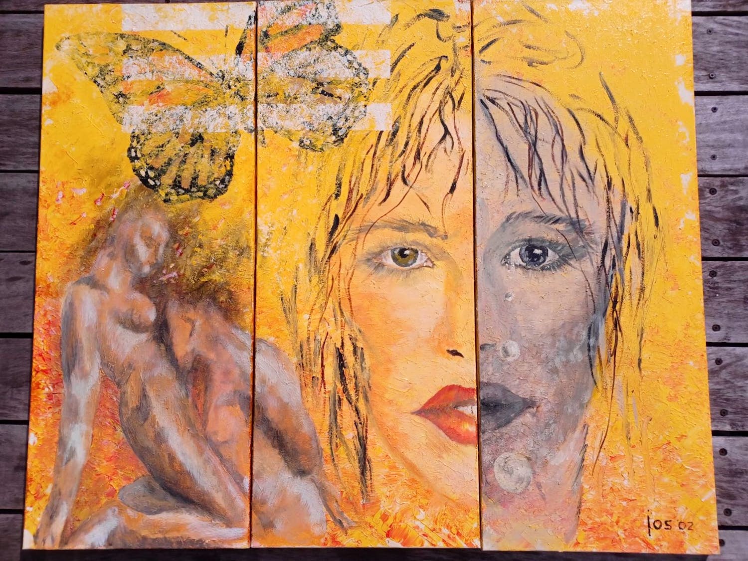 Niet of onleesbaar gesigneerd - 3 luik. kopen? Bied vanaf 1!