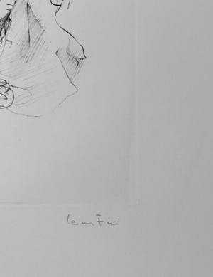 Leonor Fini - Croquis: Diner kopen? Bied vanaf 35!