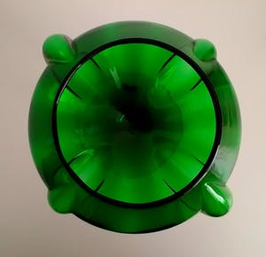 Niet of onleesbaar gesigneerd - Beeldschone, handgemaakte glazen vaas uit Italië kopen? Bied vanaf 1!