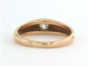18k rosé gouden ring bezet met Bolsjewiek geslepen diamanten tot. 0,40ct kopen? Bied vanaf 725!