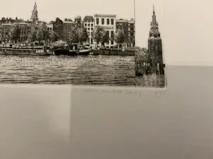 Wim van der Meij - Prins Hendrikkade, de Waag, de Schreierstoren,de Montelbaanstoren kopen? Bied vanaf 50!