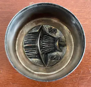 Jan Snoeck - Verzilverde Theebus in opdracht van de NKF kopen? Bied vanaf 1!