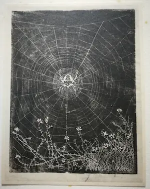 Jan Mankes - Spin in web. Heliogravure. kopen? Bied vanaf 1!