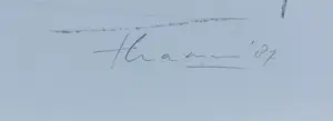 Johan Claassen - Gemengde techniek op papier, Verlegen vogel - Ingelijst kopen? Bied vanaf 30!