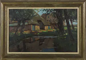 Paul Bodifee - Lot van 7 werken (schilderijen + 1 werk op papier), Landschappen kopen? Bied vanaf 200!