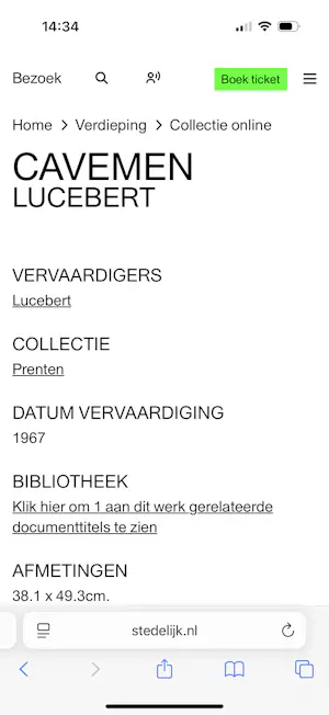 Lucebert - Strijd der Academici (Cavemen) kopen? Bied vanaf 200!