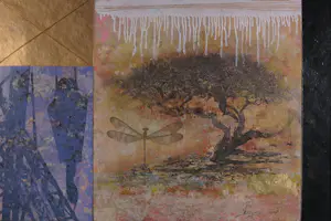 Mark Verdoes - Gemengde technieken op board, Zonder titel - Ingelijst kopen? Bied vanaf 80!