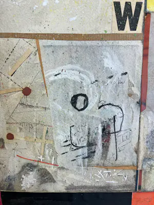 Willy Boers - Zonder titel, collage - 1968 kopen? Bied vanaf 900!