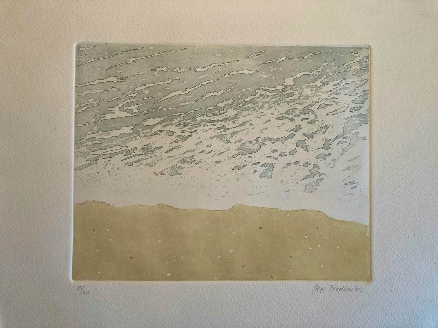 Gep Frederiks - terugtrekkende zee kopen? Bied vanaf 125!