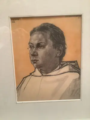 Jan Toorop - De set bestaat uit een portret van J.H. Molkenbroek en madonna met kind kopen? Bied vanaf 75!