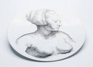 Royal Limoges - Dinerbord met ets van Rembrandt van Rijn kopen? Bied vanaf 17!