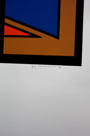 Guy Vandenbranden - Kleurrijke zeefdruk: Cathedrale de la lumiere - 1999 kopen? Bied vanaf 225!