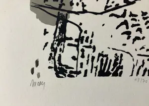 Corneille - Sans Titre (2 items, zeefdruk en studie) kopen? Bied vanaf 285!